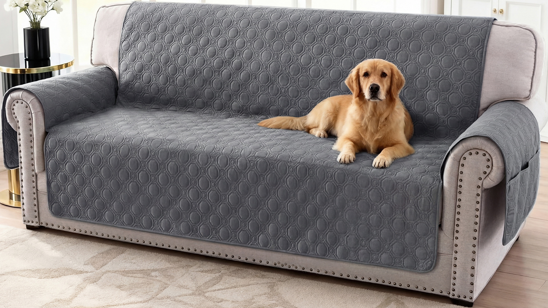 Amazon.com: H.VERSAILTEX 100% Waterproof Couch Protector for Dogs