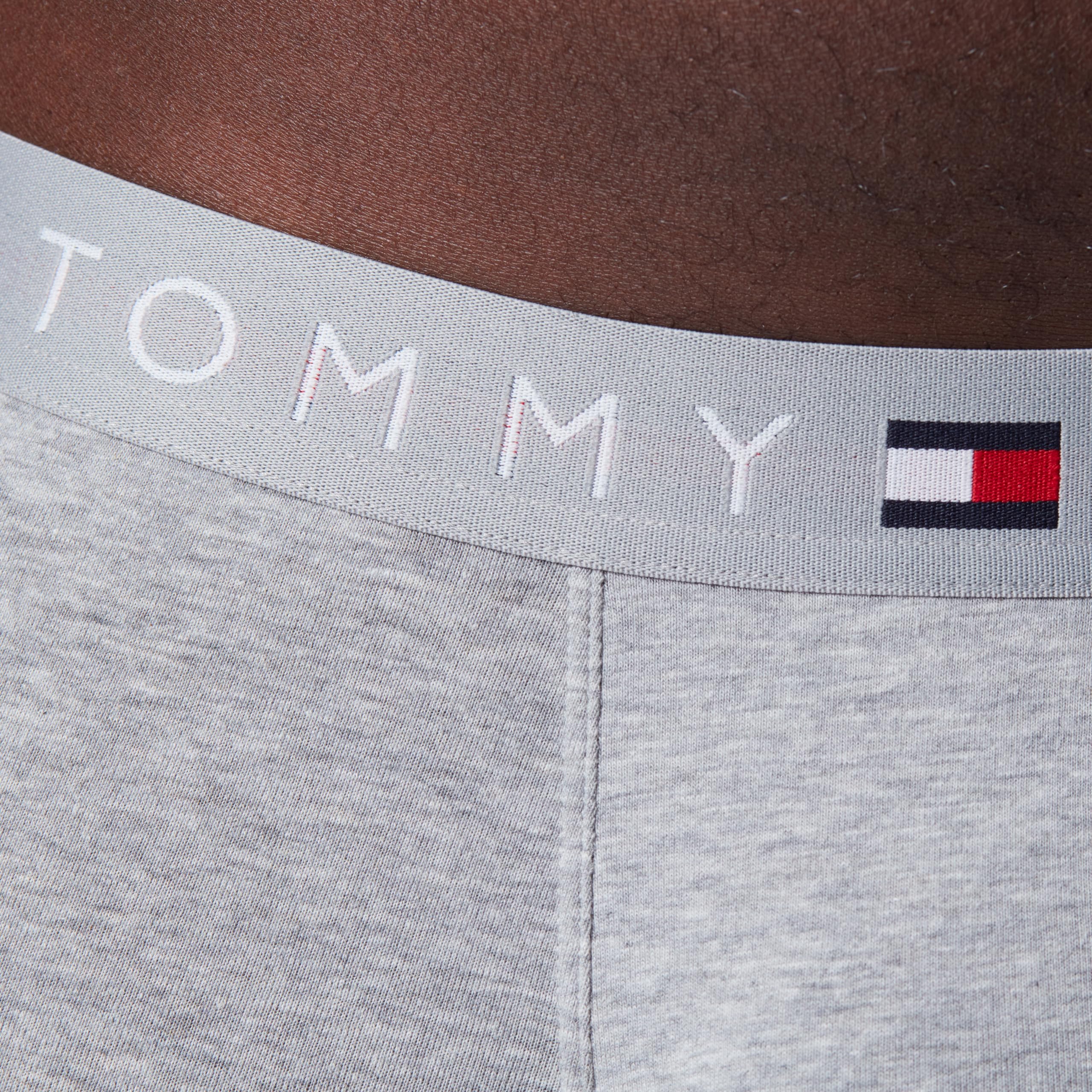 Tommy Hilfiger Męski bagażnik (3 sztuki), Szary (szary Htr/biały/pustynne niebo), S