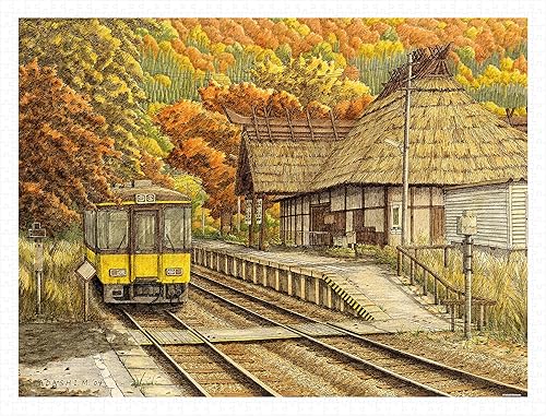 Pintoo Rompecabezas de 1200 piezas para adultos, Tadashi Matsumoto, hermoso rompecabezas de plástico para decoración del hogar, cero polvo, fácil