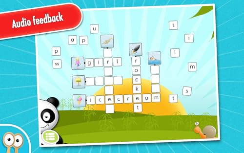 Happi Spells - Free Crossword Puzzle for Kids