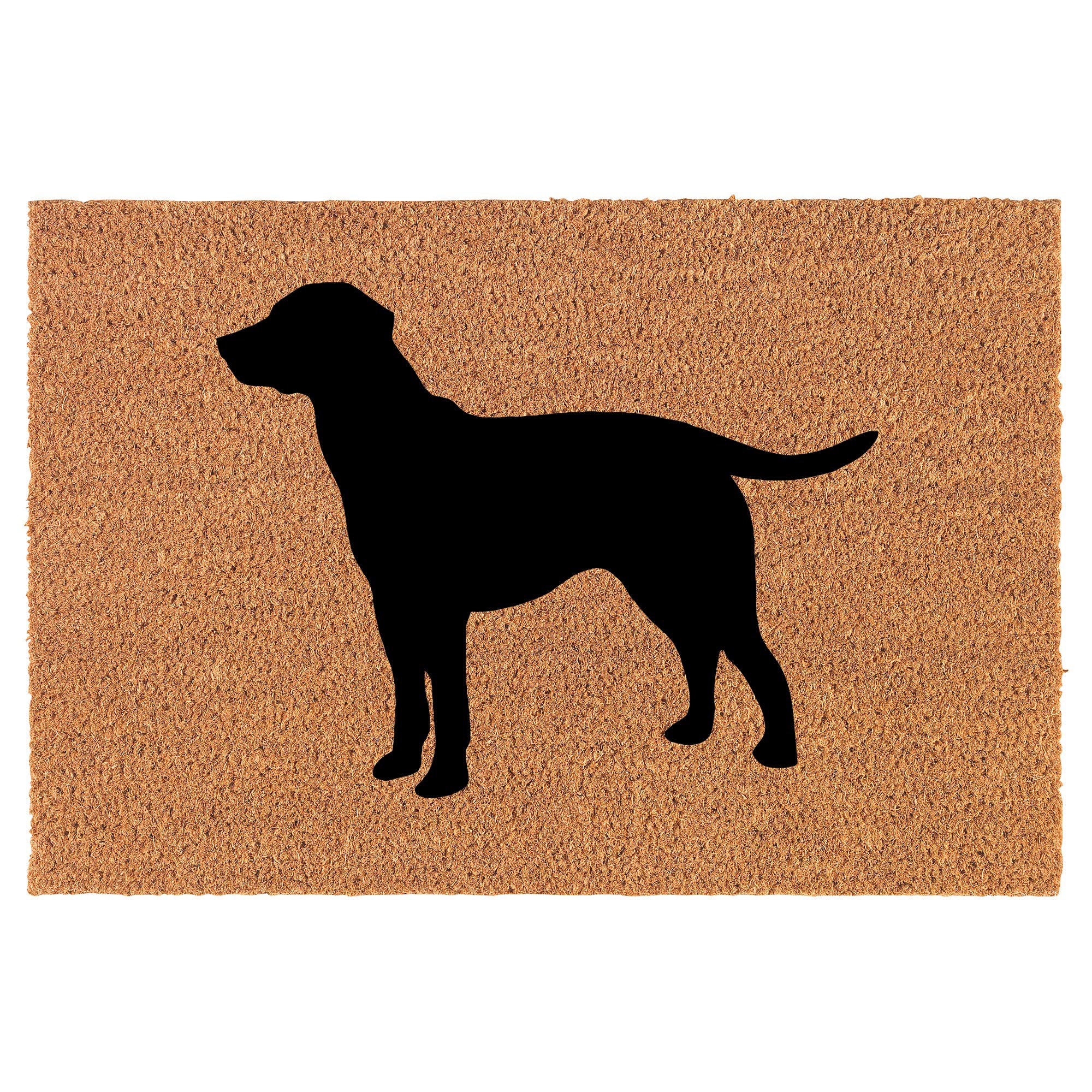 Or Something Coir Doormat Front Door Mat New Home Closing Housewarming Gift Lab Labrador Retriever (30" x 18" Standard)