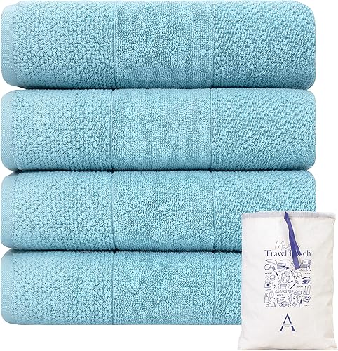 Toallas de mano para baño, calidad de hotel, esponjosas, absorbentes, suaves y de secado rápido, toallas de mano turcas para baño, juego de toallas