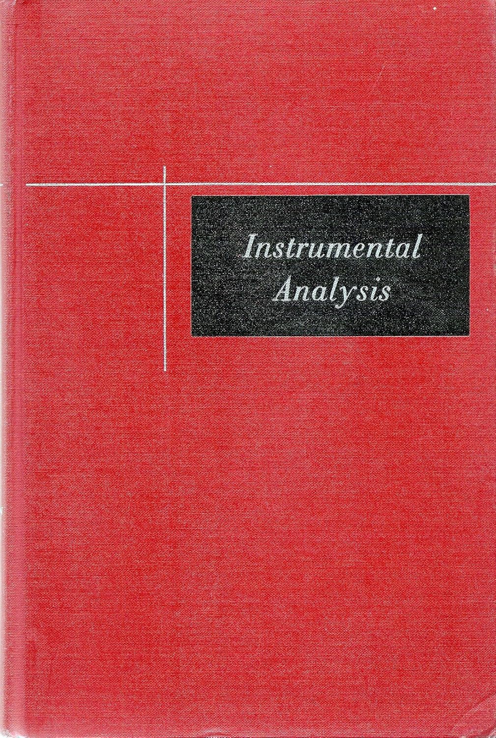 Instrumental Analysis Delahay Books