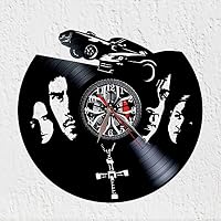VINY WOODY Carreras de Coches Tuneados Reloj de Disco de Vinilo
