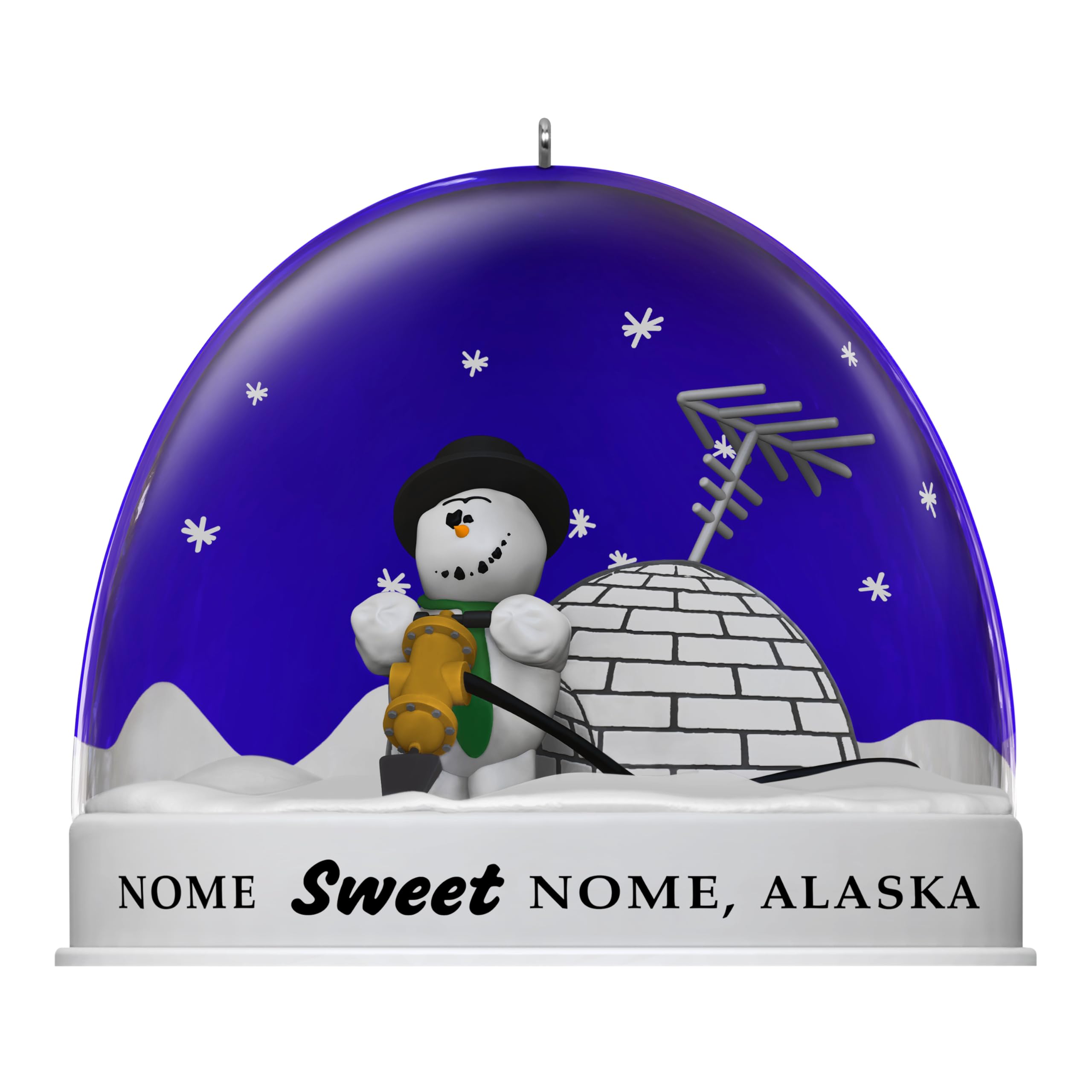 Hallmark Keepsake Christmas Ornament 2025, Pixar Knick Knack Snow Globe Escape, Gifts for Disney Fans