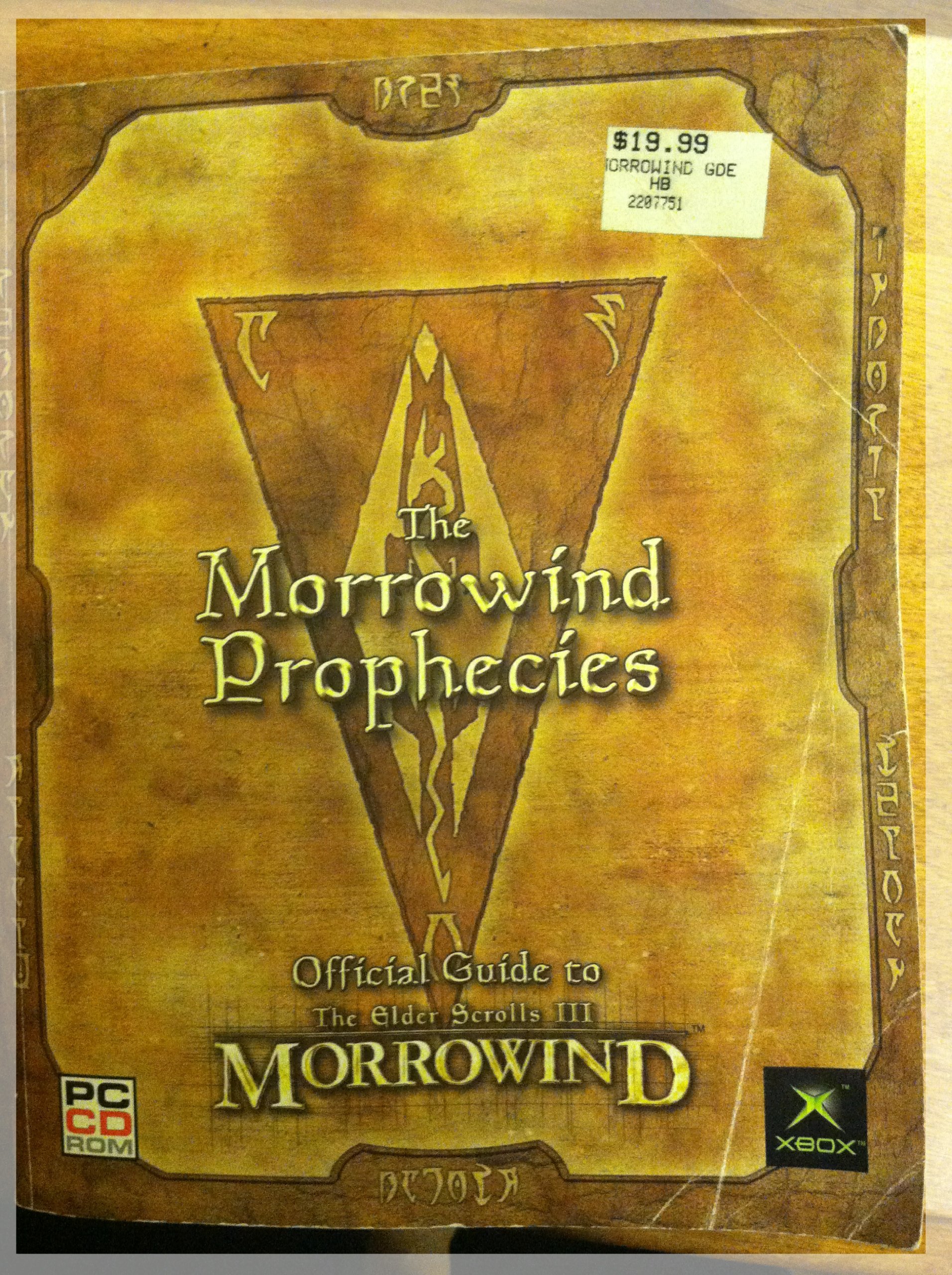 The Morrowind Prophecies, Official Guide to the Elder Scrolls III