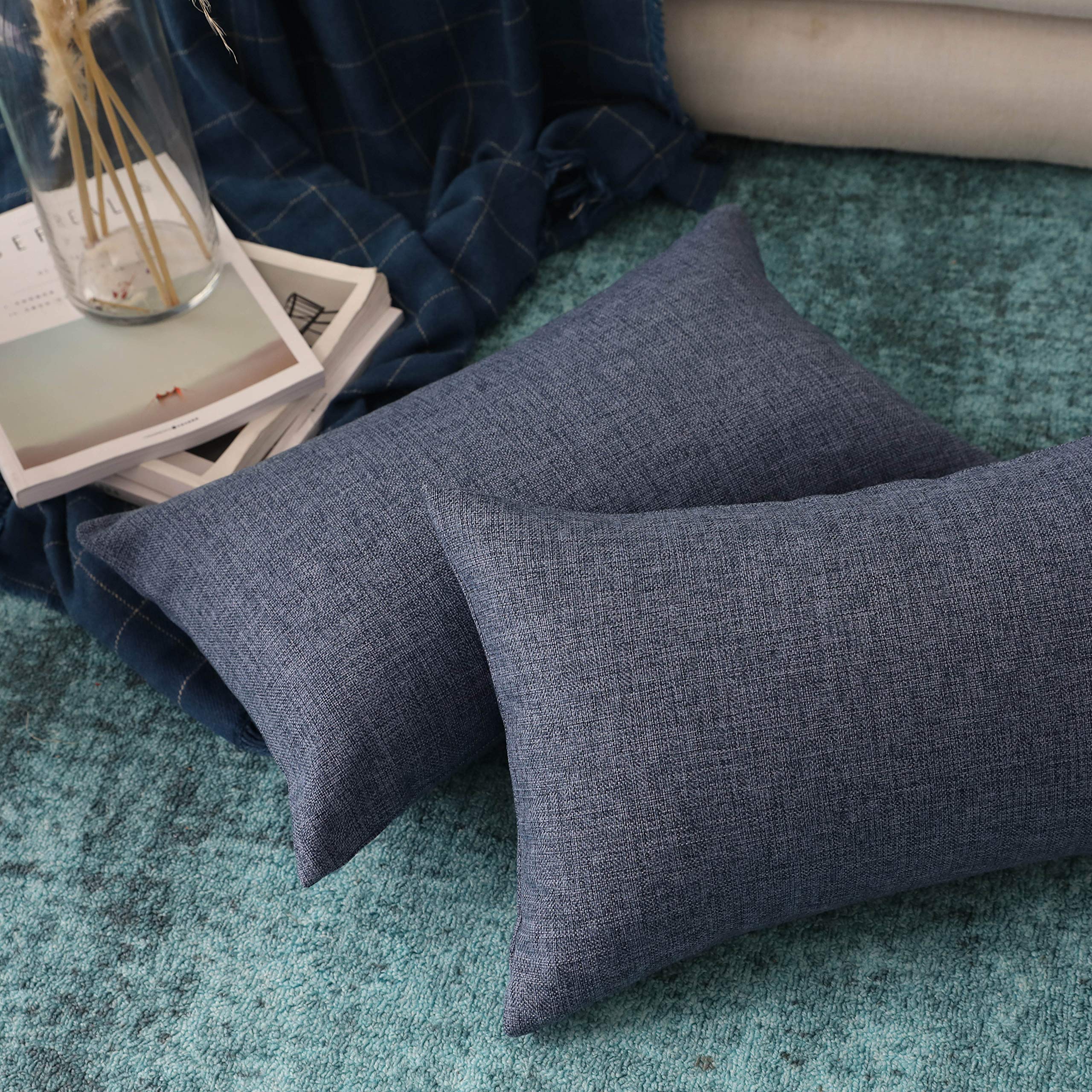 Amazon.co.jp: Home Brilliant 腰当てクッション カバー 抱き枕カバー 