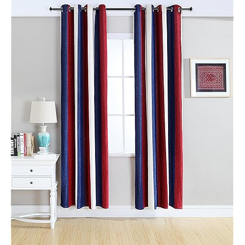 Red Chenille Curtains Amazon Com