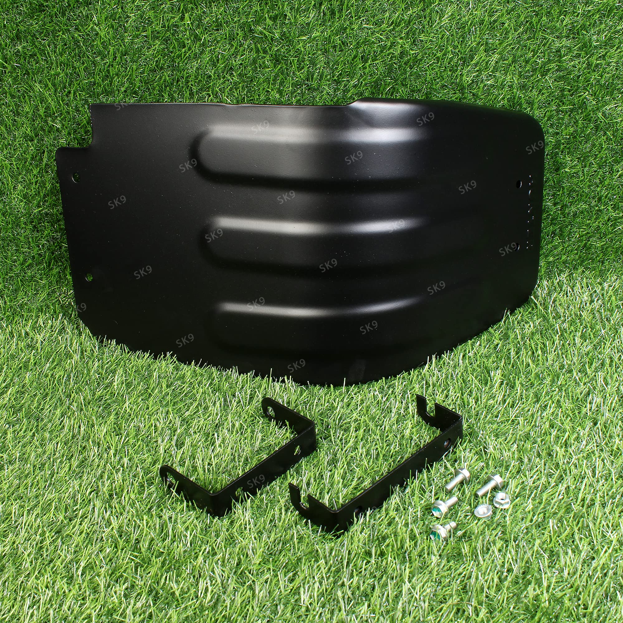 SK9 Sum Guard Plate Black for Hunter Classic Model Orignal FITING R.OYAL E.NFIELD Heavy Strong Material Made in India Bike Engine Guard