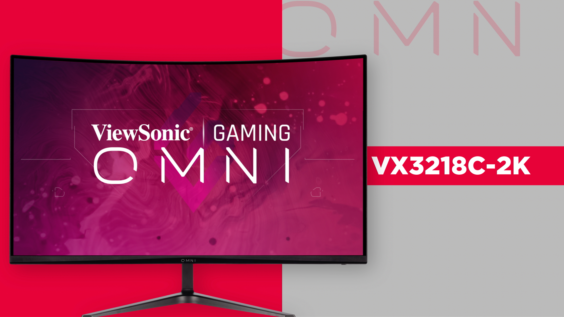 ViewSonic OMNI WQHD 165Hz ゲーミングモニター Watch ViewSonic OMNI 32 Inch Curved 1ms 1440p 165hz Gaming Monitor