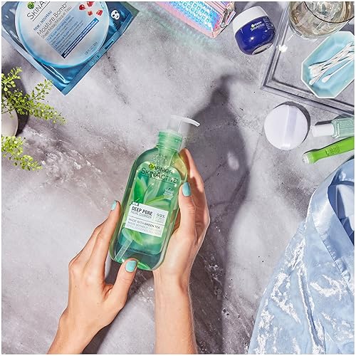 Miniatura 6 de Garnier SkinActive - Lavado facial con té verde piel grasa 67 onzas líquidas