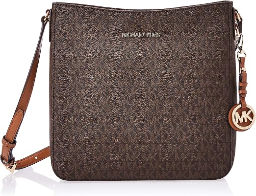 Michael Kors Crossbody for Women- Monogram/Brown: Buy Online at Best Price in UAE