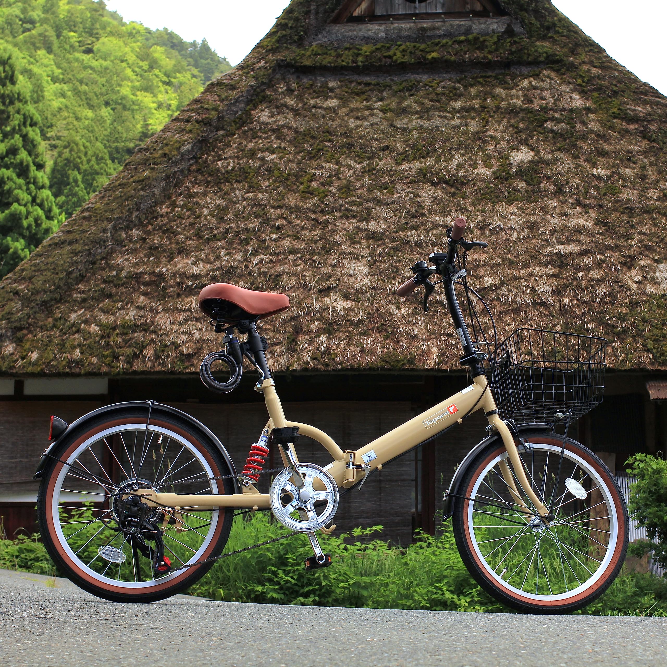 Amazon | 折りたたみ自転車 20インチ リアサスペンション