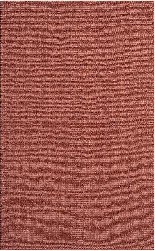 Miniatura 3 de SAFAVIEH Colección Natural Fiber NF447C - Tapete de área, yute texturizado grueso tejido a mano de 0.75 pulgadas de grosor, ideal para zonas de alto