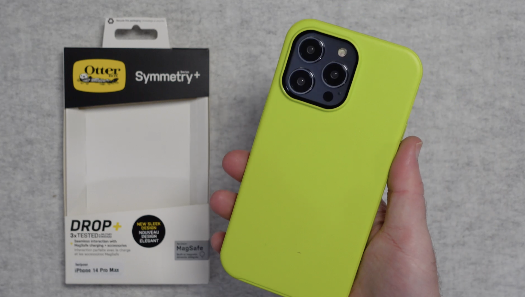 Watch Otterbox Symmetry Plus Case for iPhone 14 Pro Max Lime Green