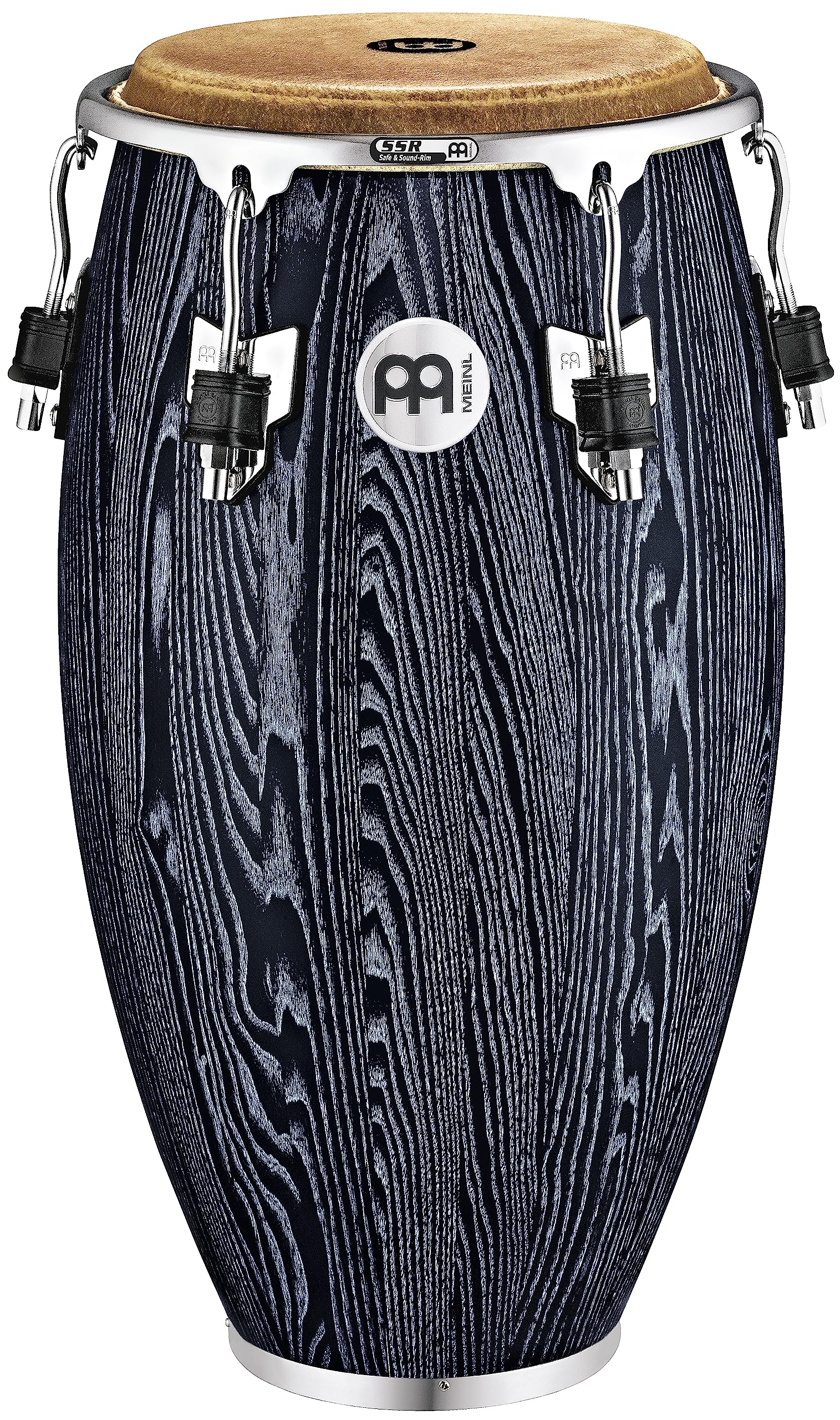Meinl Percussion WCO1134VBK-M Conga Serie Woodcraft de 11.75 pulgadas, color negro
