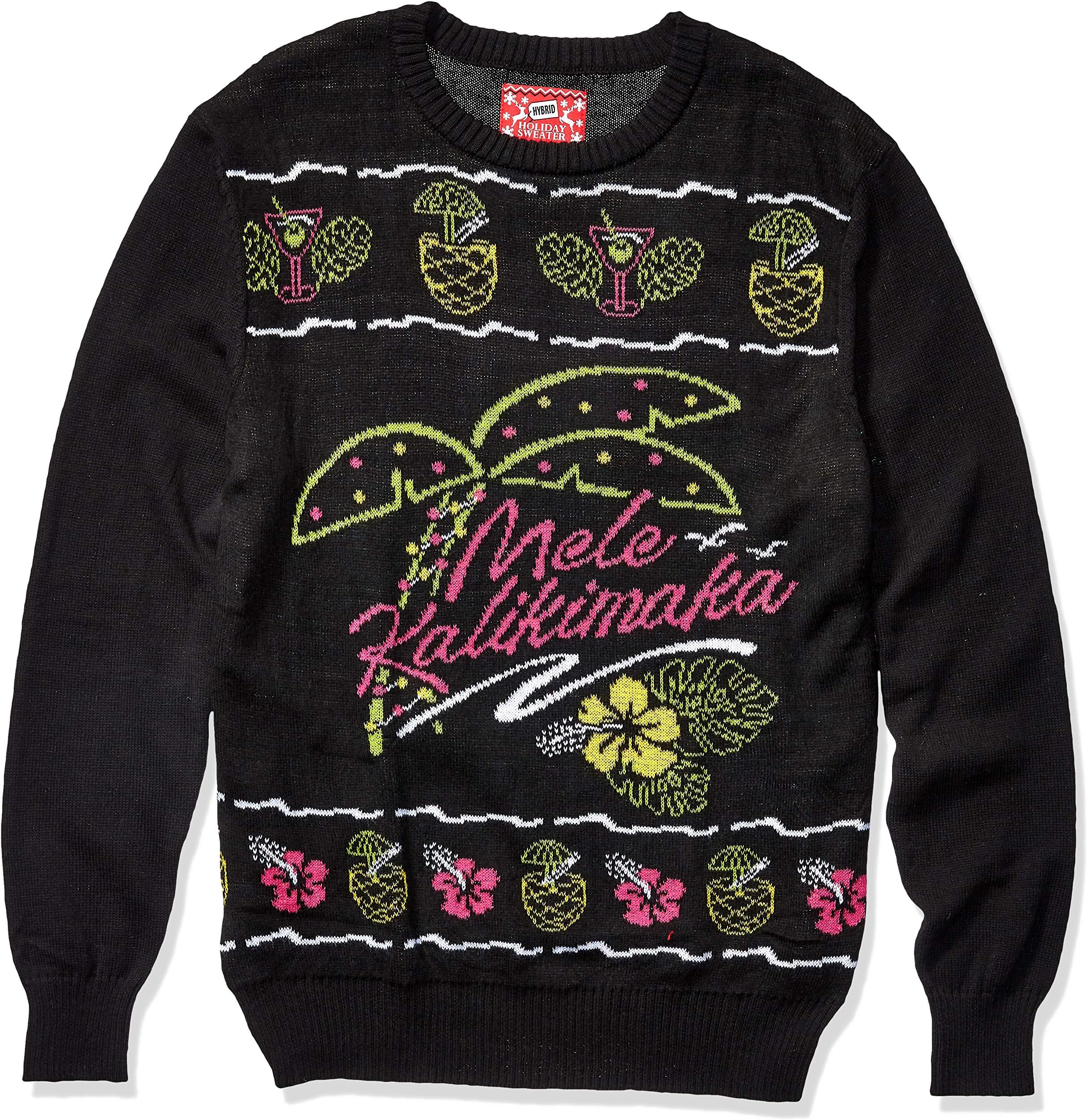 HYBRID APPAREL Men's Ugly Christmas Sweater