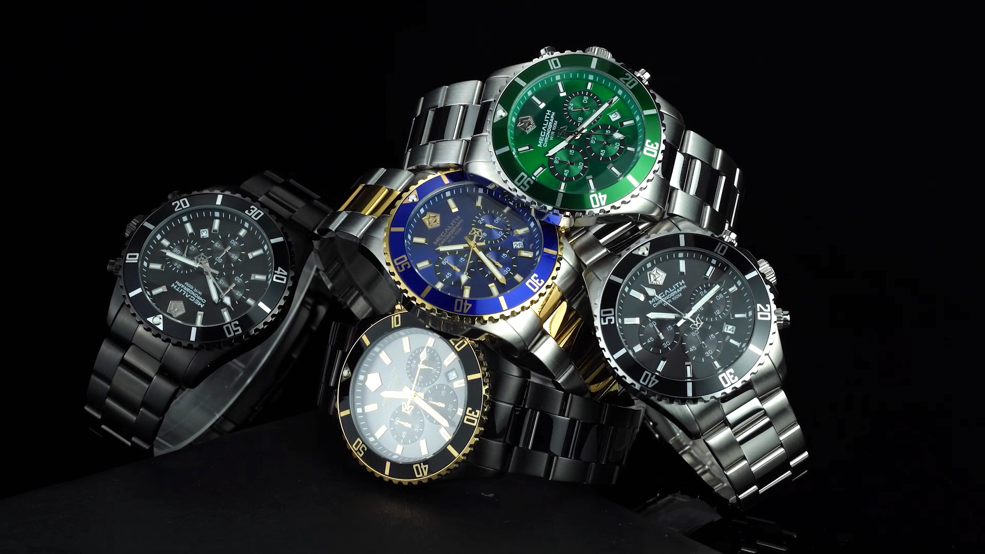 MEGALITH Montre Homme Etanche 10 ATM