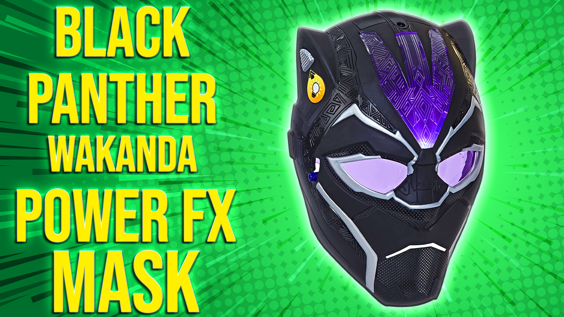 Watch Black Panther Mask Vibranium Power FX on Amazon Live