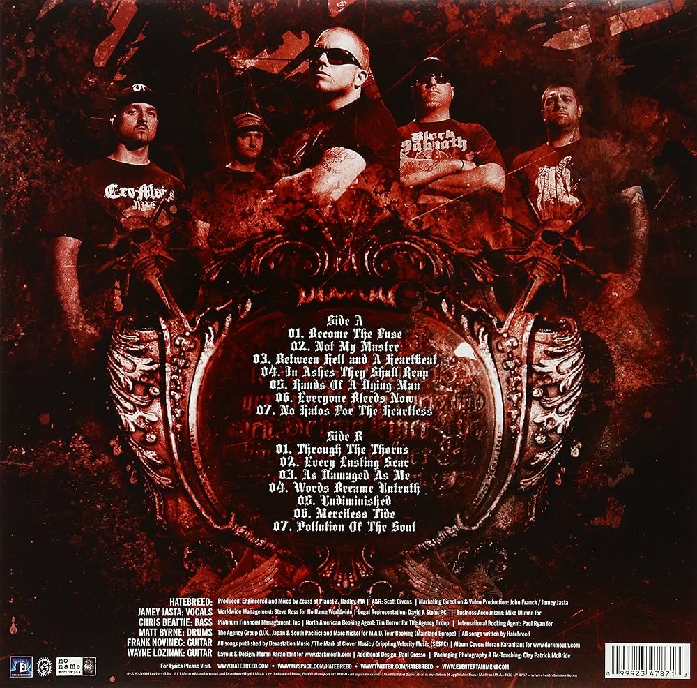 Amazon.co.jp: Hatebreed [12 inch Analog]: ミュージック