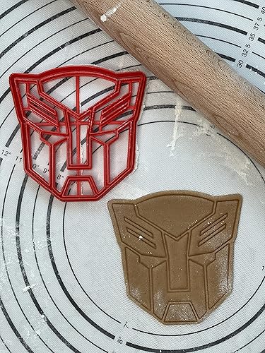Miniatura 1 de 3D Kitchen Art - Cortador y molde de galletas con símbolo de autobot de alta calidad