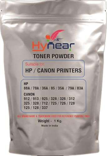 Image of Ultra Dark Black Toner Powder Suitable for Hp 88A /78A /36A /85 /35A /79A /83A, Canon 912 /913 /925 /328 /326 /312 /325 /328 /712 /725 /726 /728 /125 /128 /337 Printers (Pack of 1) (1 Kg)