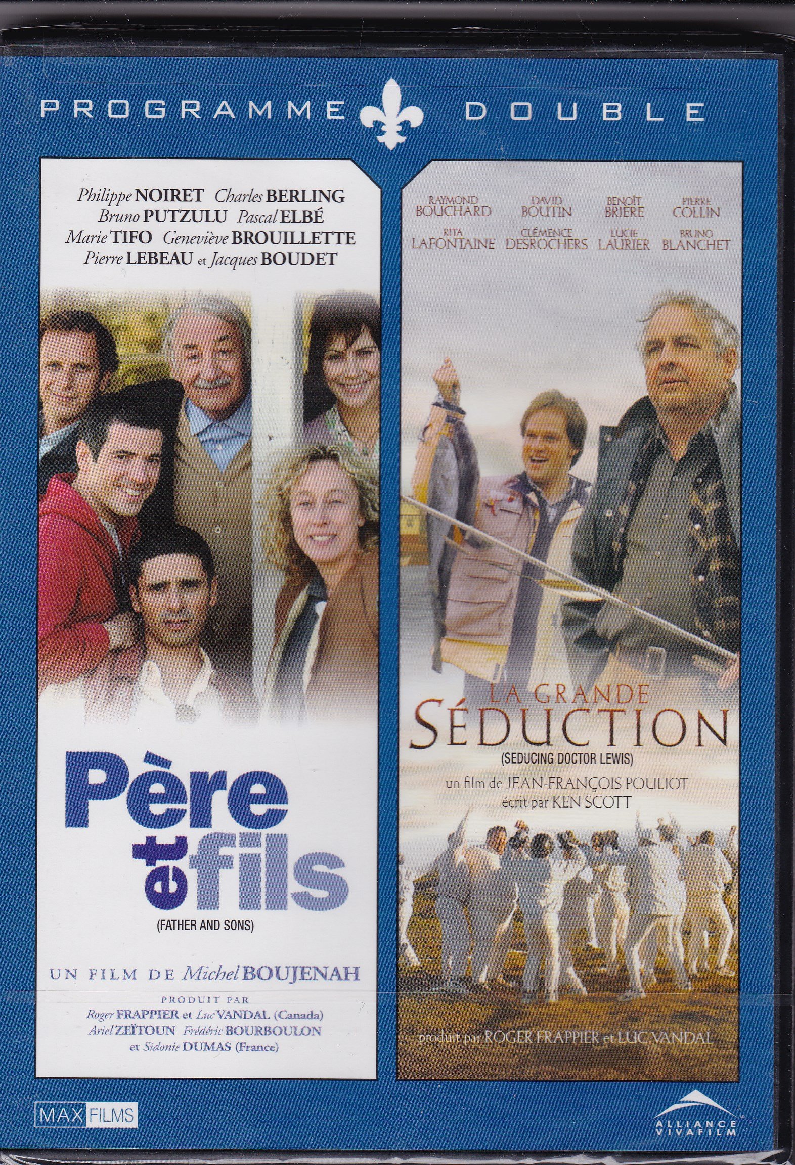Pere et fils (Father & Sons) / La Grande Seduction (Seducing Doctor Lewis) (Version française) [DVD]