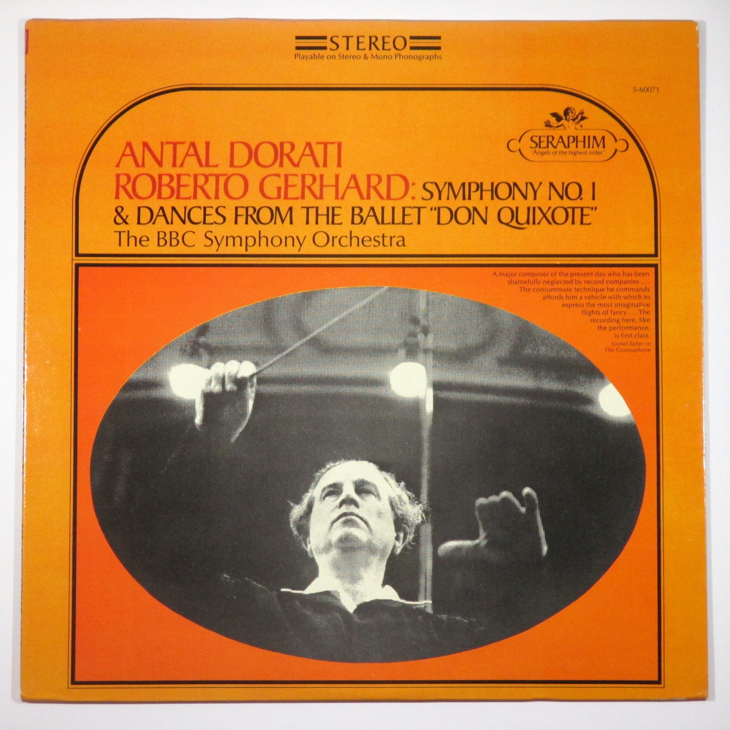 Roberto Gerhard, Antal Dorati, The BBC Symphony Orchestra