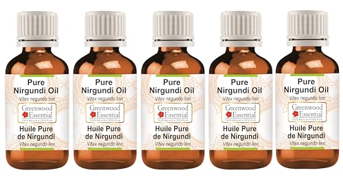Huile de nirgundi pure contre la sécheresse de la peau et les cheveux cassants et ternes