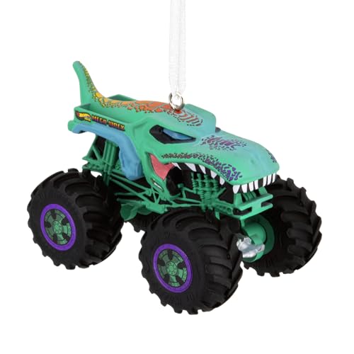Hallmark Hot Wheels Monster Trucks Mega-Wrex Christmas Ornament, Gifts for Kids