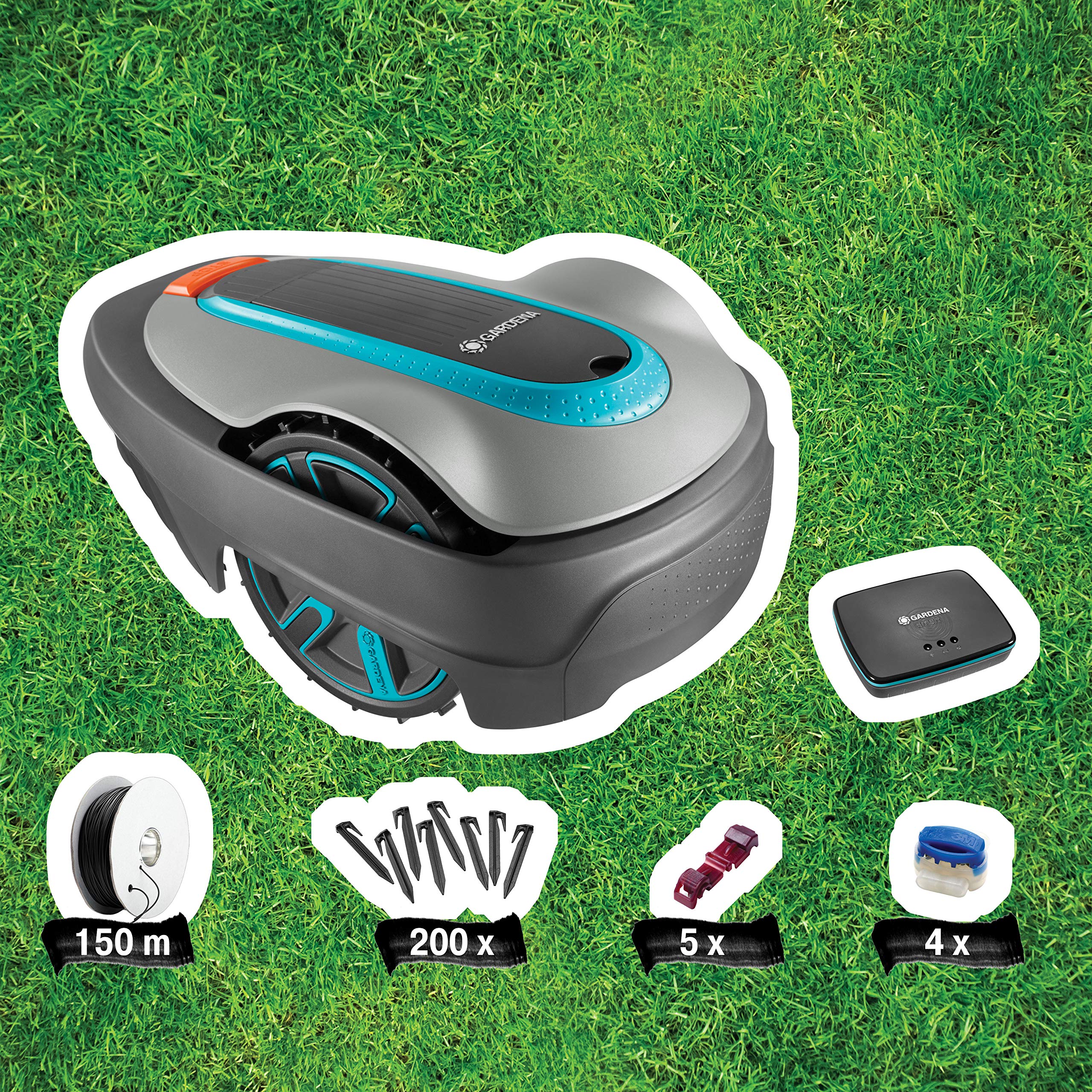 GARDENA smart SILENO city 500 | Tondeuse Robot Connectée jusqu'à 500m² - Contrôle à distance via application — vue 2