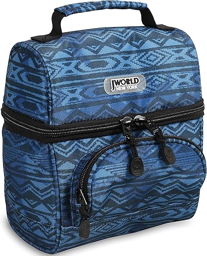 J World Corey Bolsa de almuerzo para niños. Lonchera aislada para mujer, marca de agua