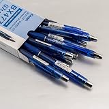 Pentel RSVP Super RT Ballpoint Pen, (0.7mm) Fine Line, Blue Ink, Box of 12 (BX477-C) – view 3