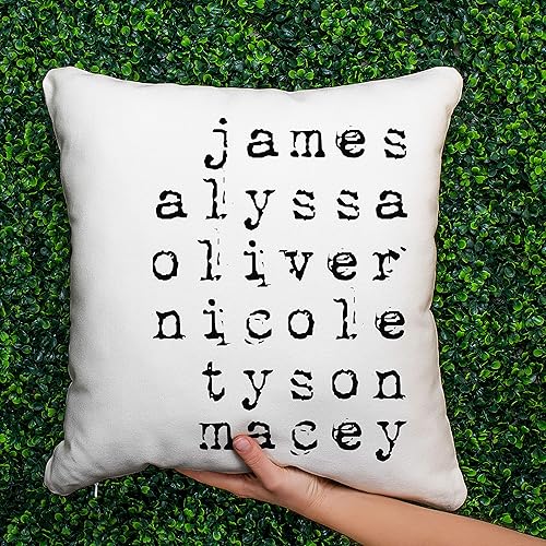 Miniatura 5 de Fundas de almohada personalizadas para el día de la madre, funda personalizada con nombres