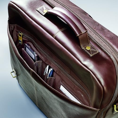 Miniatura 2 de Samsonite Colombian Leather Flap-Over Messenger Bag