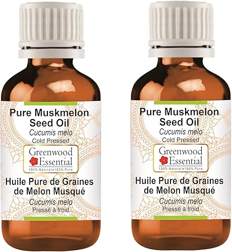 Miniatura 9 de Greenwood Essential Aceite de semilla de melón puro (Cucumis melo) 100% natural, grado terapéutico, prensado en frío para cuidado personal, 10 onzas