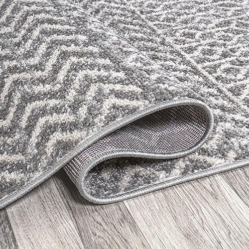 Miniatura 5 de JONATHAN Y MOH106B-28 Arta - Alfombra marroquí moderna con diseño geométrico estilo rural del suroeste, vintage, para interiores, alto tráfico,