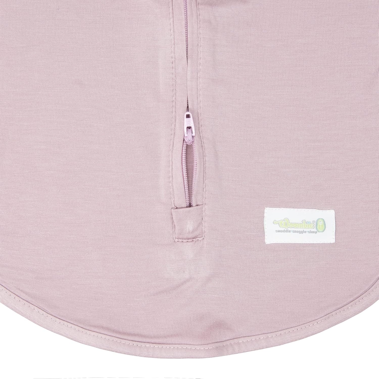 Woombie Eucalyptus Leaf Tencel Sweaddling Blanket - Ultra Soft, Soothing Eucalyptus Fiber Baby Swaddle - Wearable Baby Blanket - Pink Dahlia, 5-13lbs