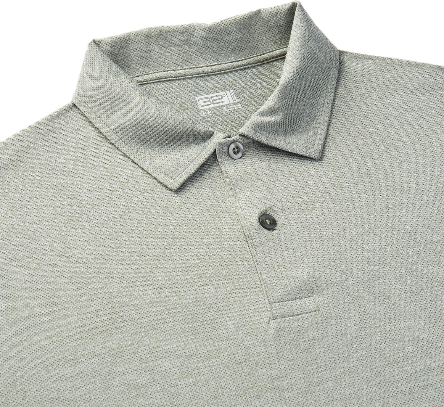 32 Degrees Mens Wicking Golf Performance Polo Shirt