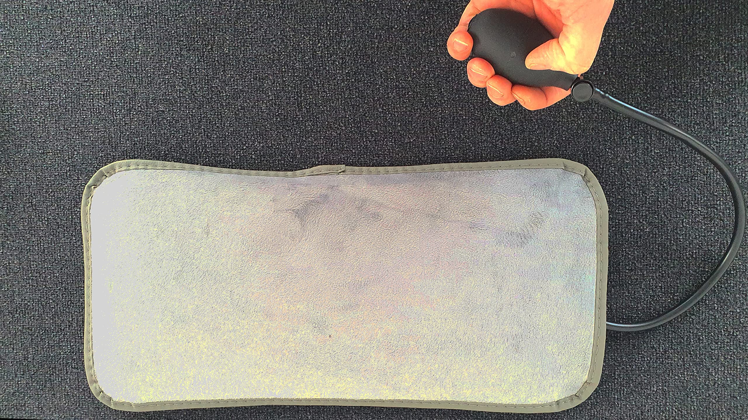 Shiatsu Ganzkörper Massagematratze | abnehmbares Massagekissen |Airbag Rückenstrecker | Nacken Schulter Rücken Beine | Wärme Funktion