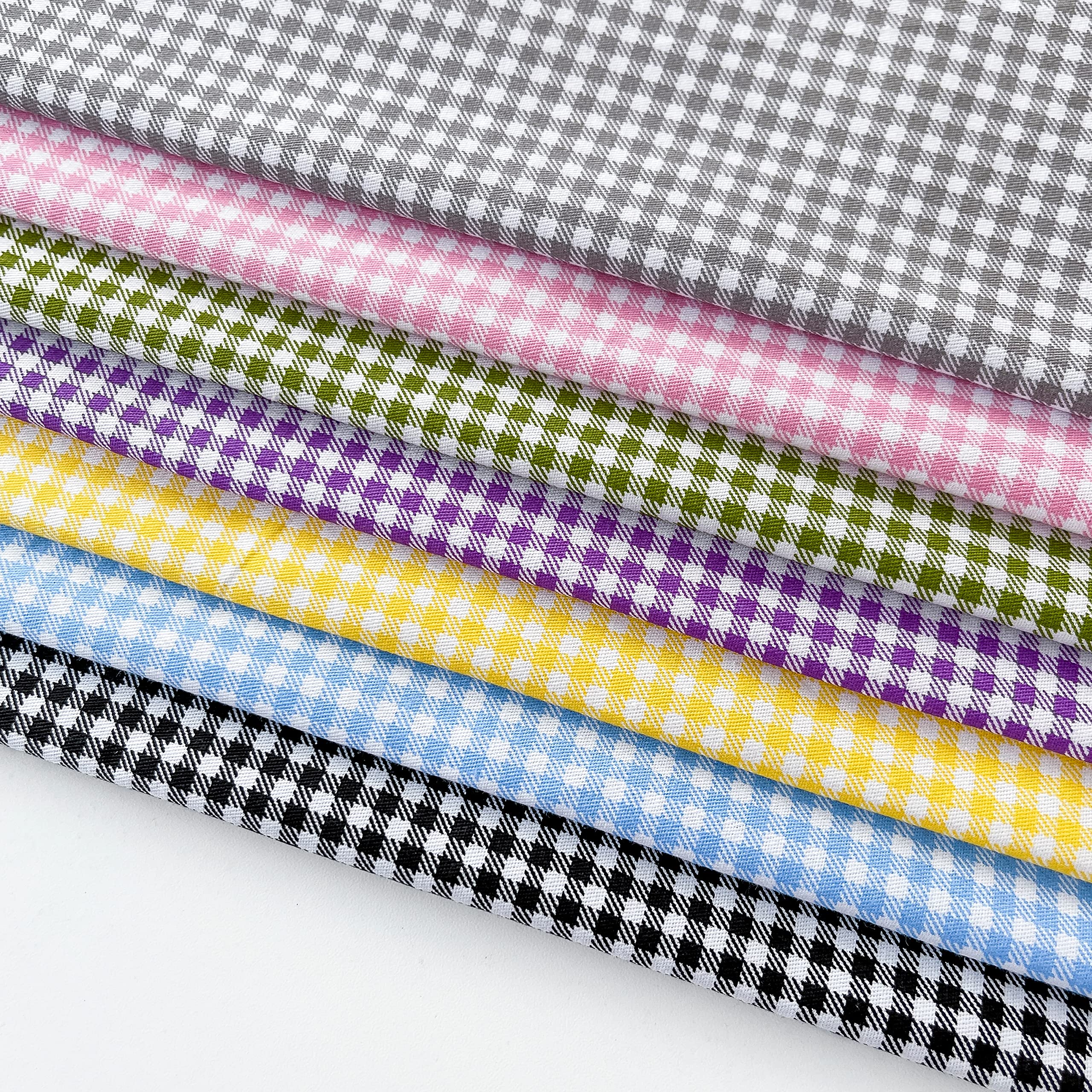 Cotton Fabric DIY Making Supplies Quilting Patchwork Fabric Fat Quarter Bundles DIY for Quilting Cotton Patchwork Cushions (Lattice, 20" x 20")