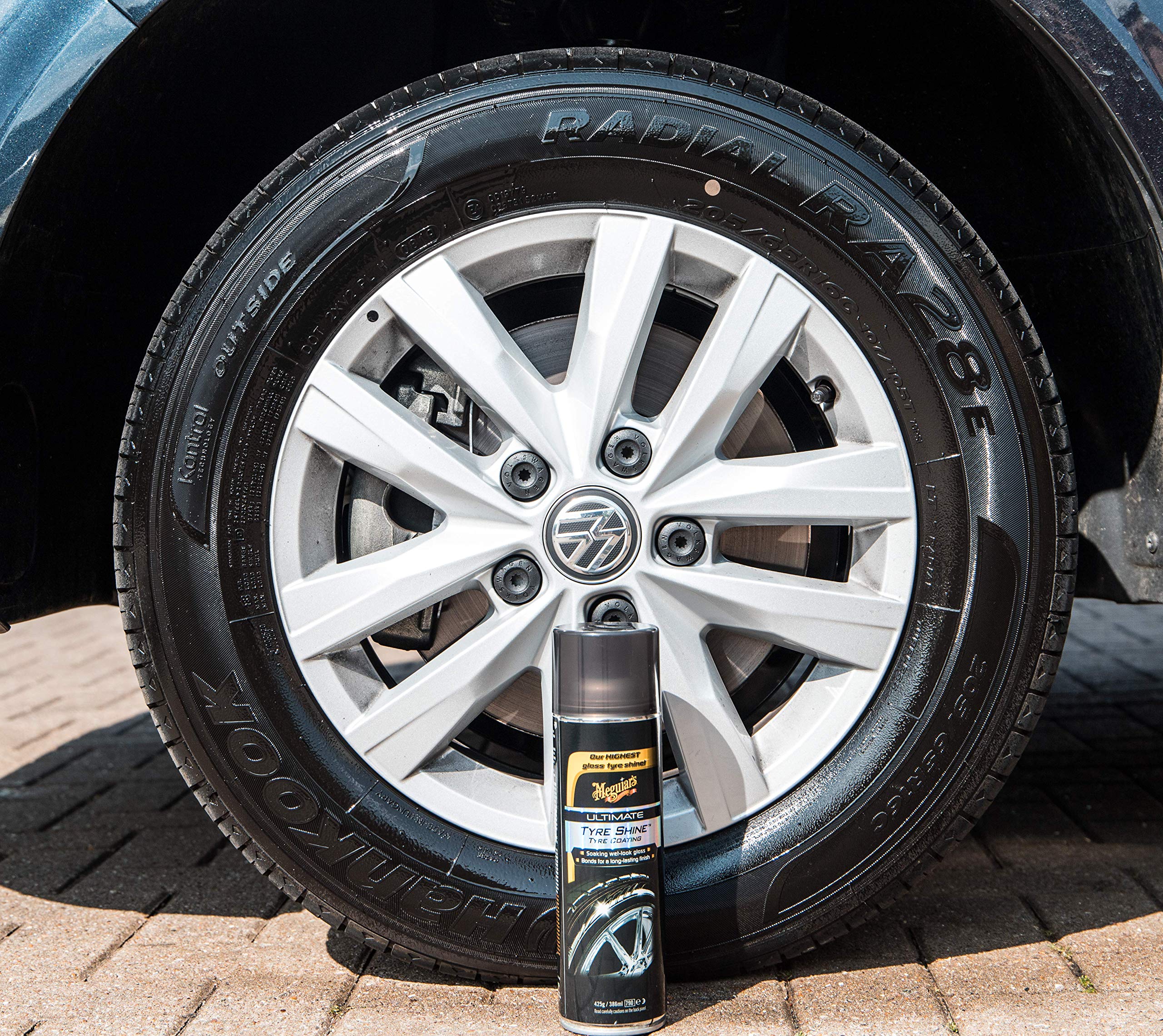 Meguiar's G192315EU Brillant Pneus Ultime Aérosol, Prévient Les craquelures - 425 G Entretien Voiture