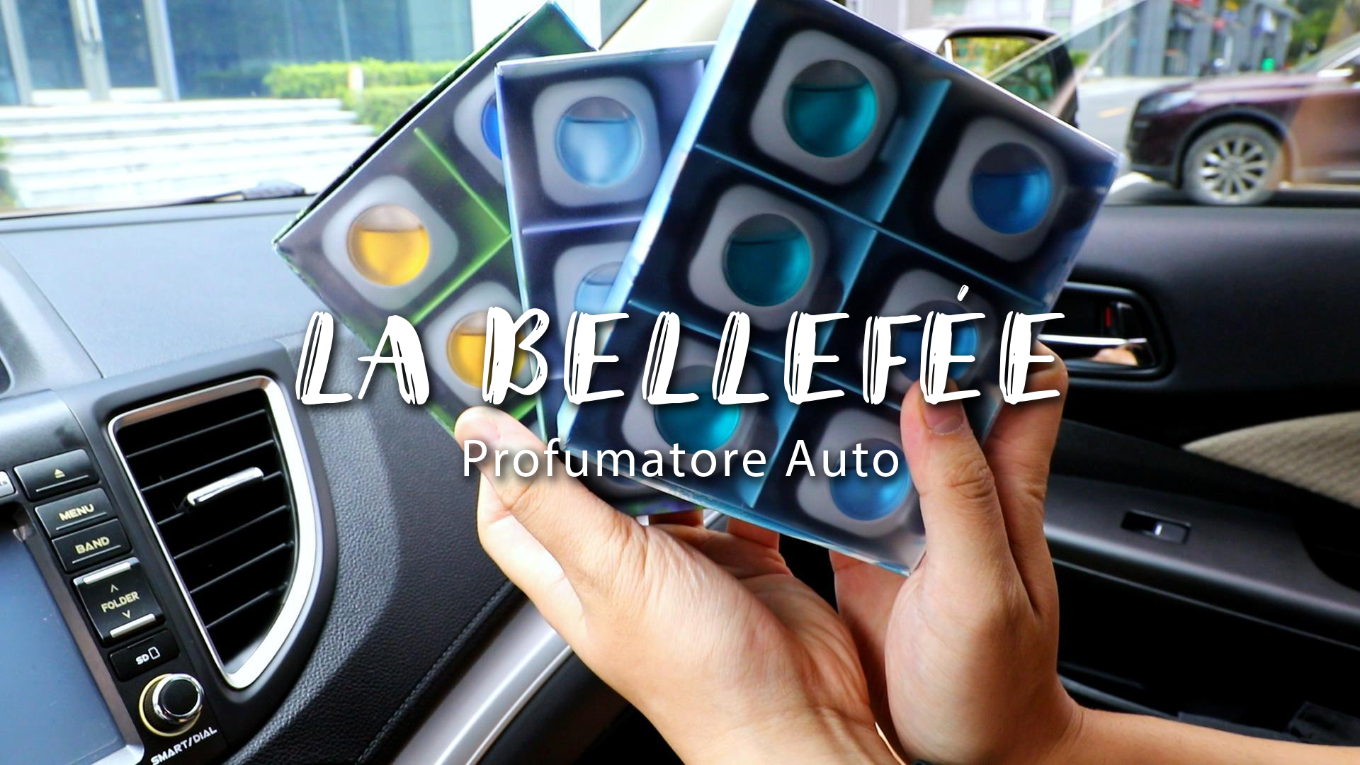 Profumatore Auto LA BELLEFÉE | 6 Pezzi Con Fragranza Brezza Marina E Auto Nuova | Fino A 30 Giorni Di Freschezza - Foto 9