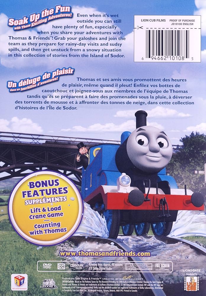 その他 Splish Splash [DVD] Amazon.com: Thomas & Friends: Splish, Splash, Splosh! [DVD