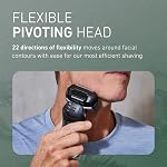Panasonic ESLS8A Luxury 6-Blade Waterproof Electric Shaver for Men, Black