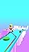 Ice Skater Slide: Skate, jump & dodge obstacles in a sky-high ice skating adventure for kids