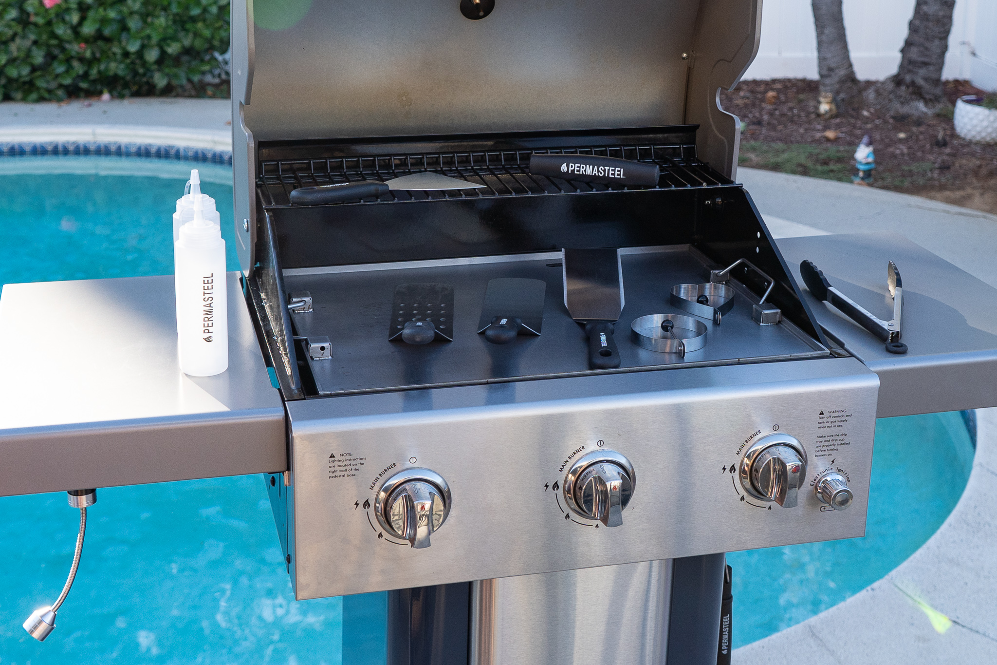 Kit de accesorios para parrilla Permasteel 10 piezas miniatura 7