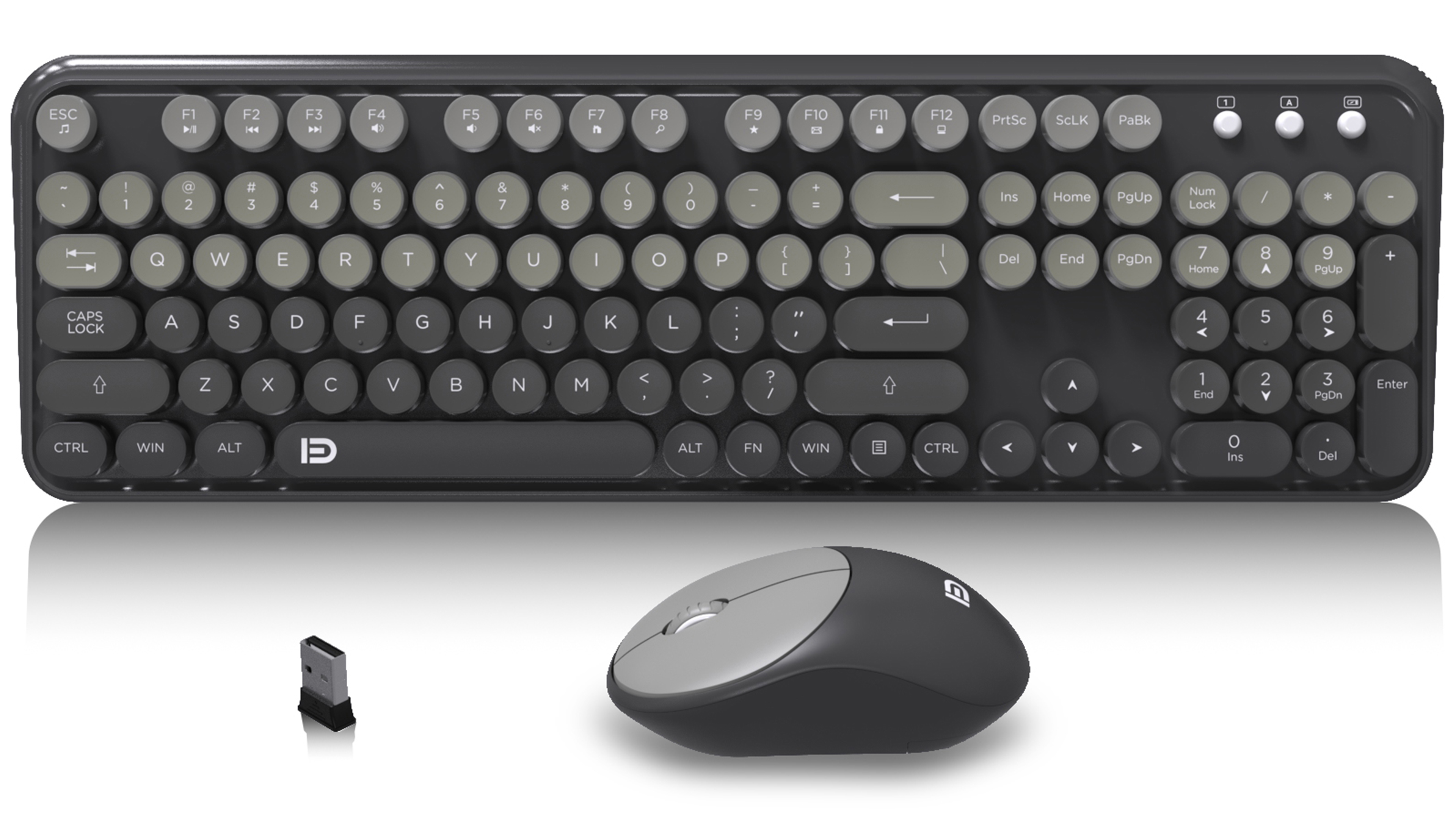 Amazon.com: FD Wireless Keyboard and Mouse Combo - 2.4G Full-Sized