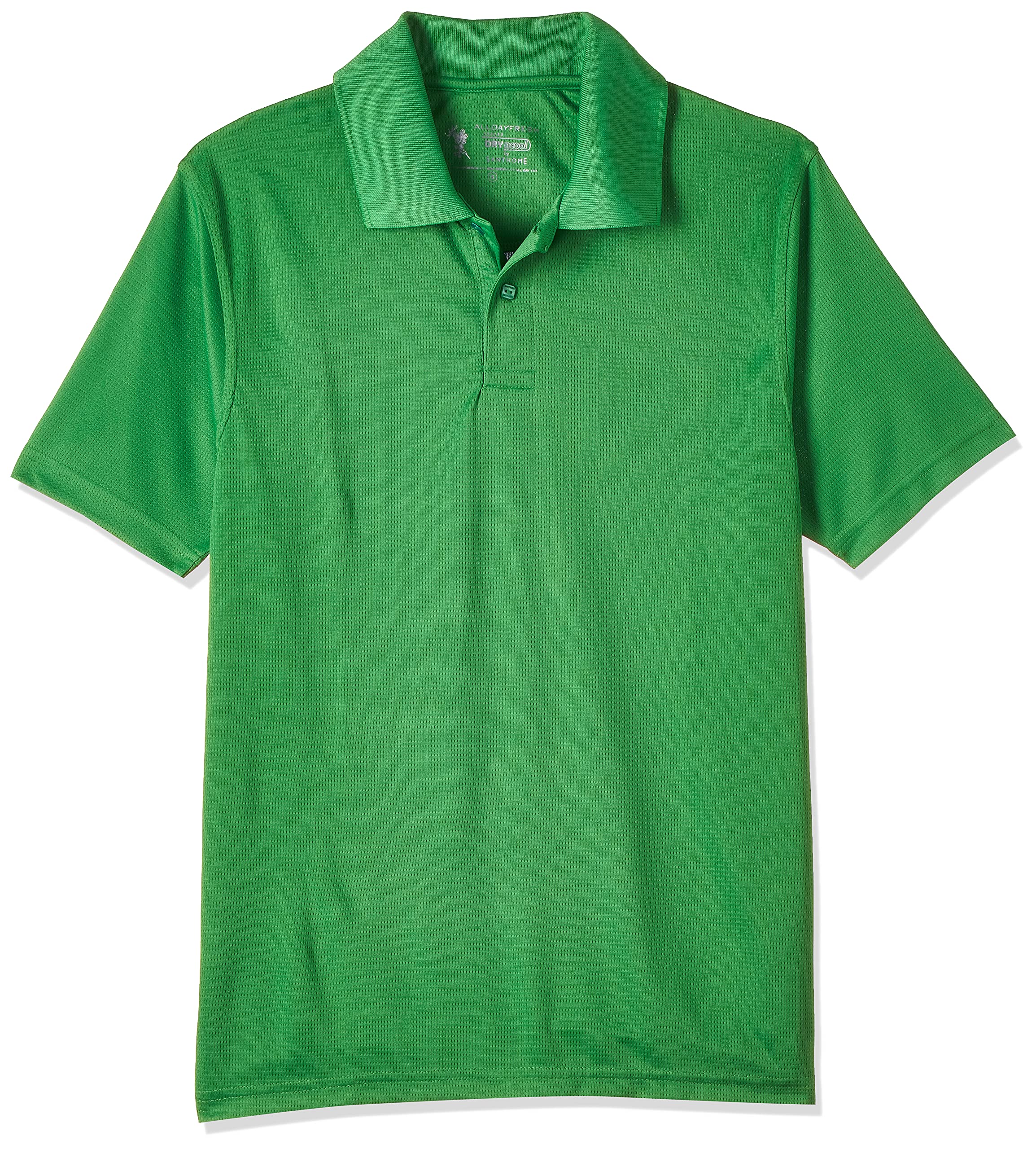 SANTHOMEMen's All Day Fresh Half Sleeve Polo T-Shirt with UV Protection