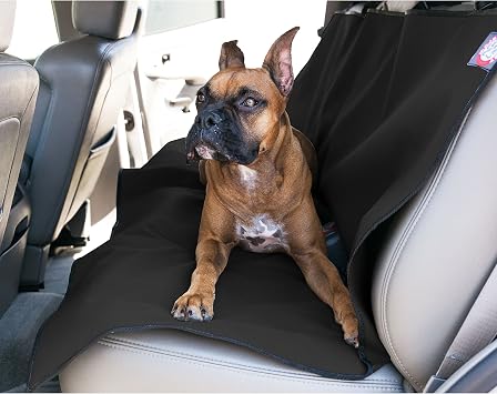 Black Universal Waterproof Back Seat Cover By Majestic Pet Products